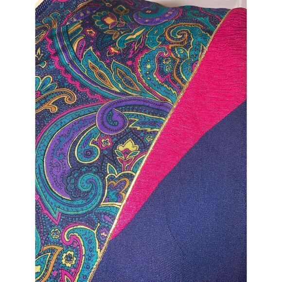 Vintage 80’s 90’s Streetwear Bomber Jacket Size 18 - Picture 3 of 8